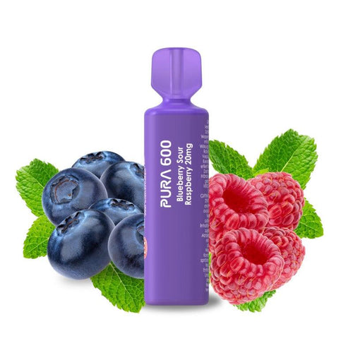 Pura Vape - Blueberry Sour Raspberry - 4-Shisha Onlineshop
