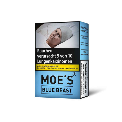 Moe's - Blue Beast - 25g - 4-Shisha Onlineshop