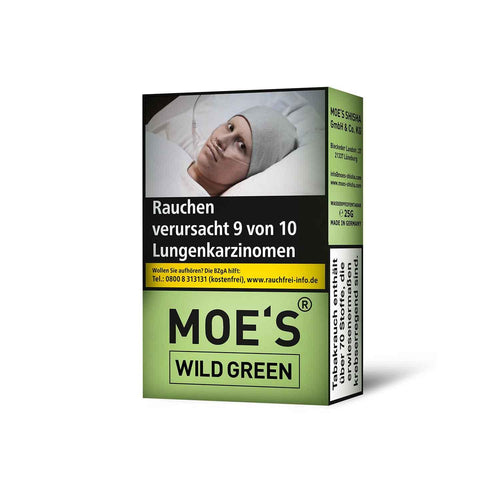 Moe's - Wild Green - 25g - 4-Shisha Onlineshop