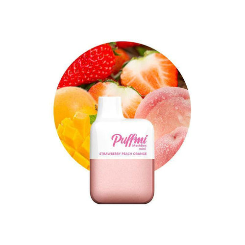 Puffmi Vape - Strawberry Peach Orange - 4-Shisha Onlineshop