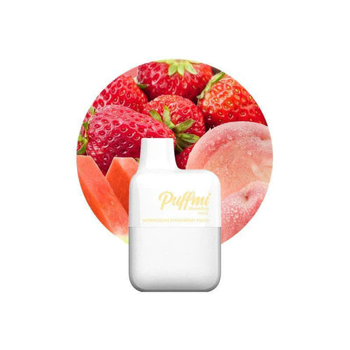 Puffmi Vape - Watermelon Strawberry Peach - 4-Shisha Onlineshop