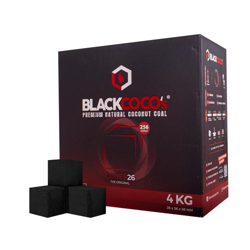 Black Coco's - Cubes 26 - 4 Kilogramm - 4-Shisha Onlineshop