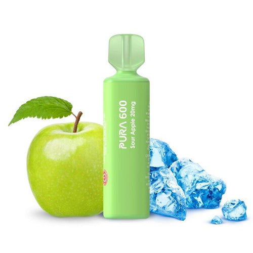 Pura Vape - Sour Apple - 4-Shisha Onlineshop