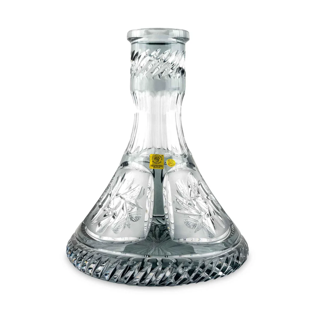 Caesar Crystal - Mill Flatness Grau - Bleikristall-Glasbowl