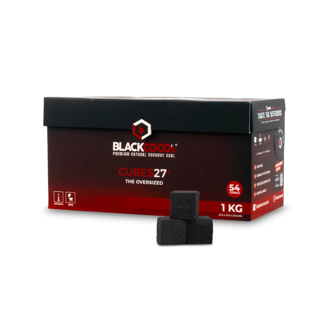 Black Coco's - Cubes 27 Box - 1 Kilogramm